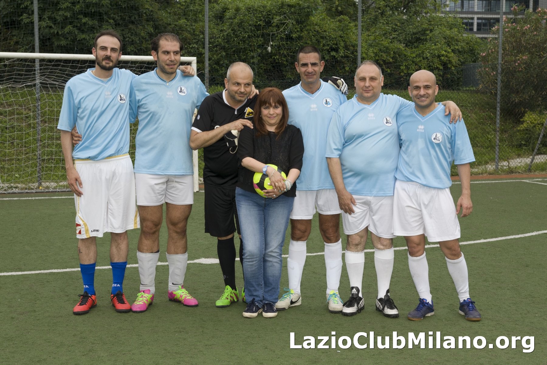 Lazio Club Milano (8 Lo Sardo 2 Magnante 1 Tosi Patty 16 Maggioli 6 Checchia 3 Caboni)